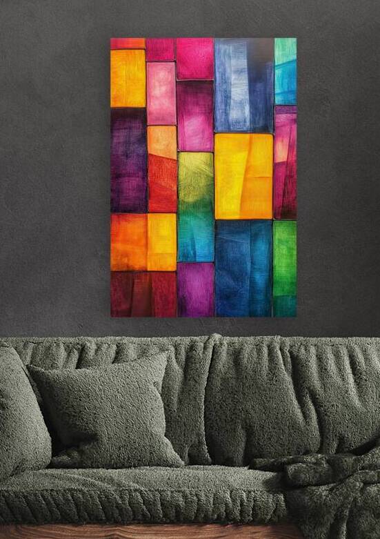 Chromatic Tesserae K82H9N 58 by Abstract Rebellion
