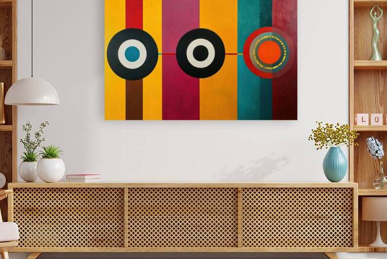 Chromatic Triptych 29HBNZ 62 by Abstract Rebellion