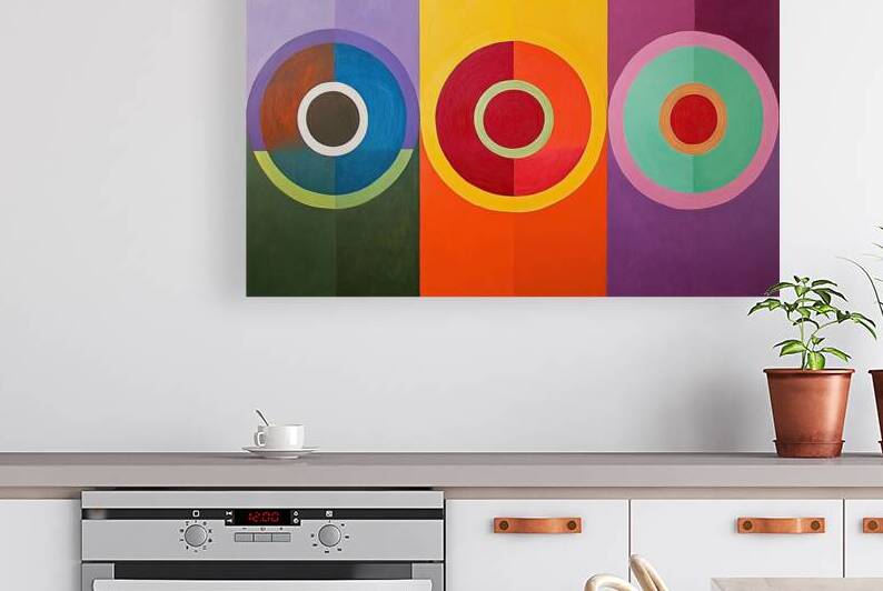 Chromatic Triptych H3N5P2 55 by Abstract Rebellion