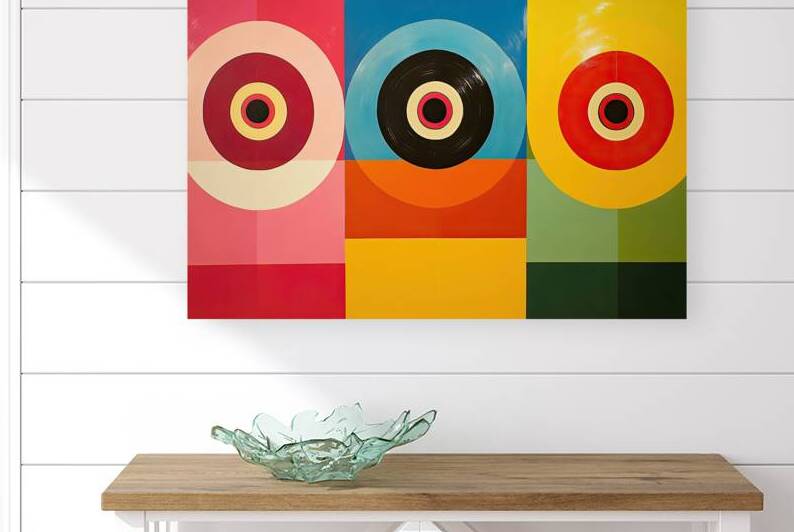 Chromatic Triptych H3N2P9 55 by Abstract Rebellion