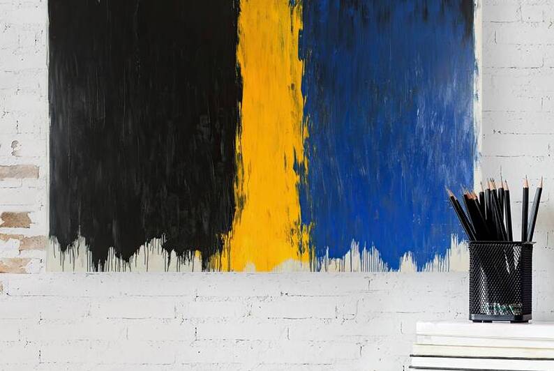 Chromatic Triptych H3N5P2 60 by Abstract Rebellion