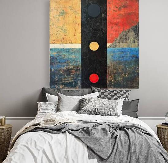 Chromatic Triptych HZ92N5 58 by Abstract Rebellion