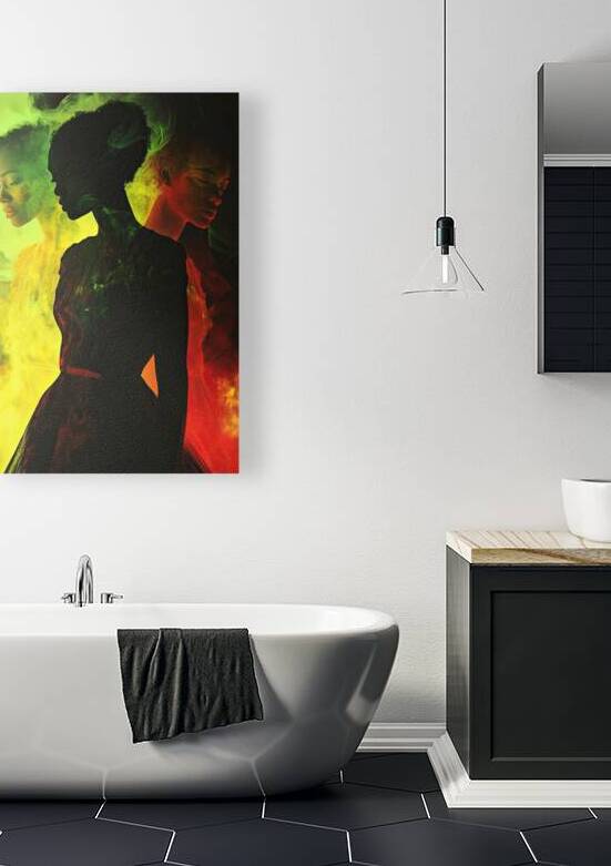 Chromatic Triptych Y238DN 60 by Abstract Rebellion