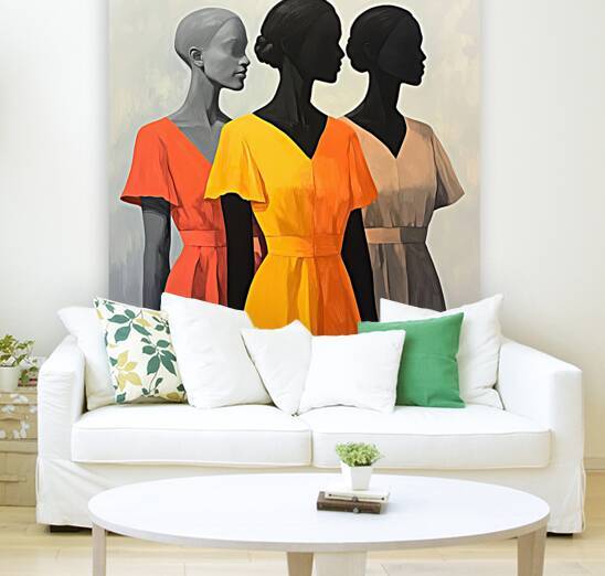 Chromatic Triptych Y23K7D 60 by Abstract Rebellion