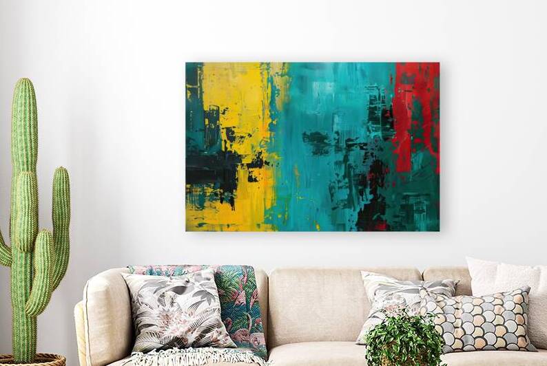 Chromatic Triptych Y2R9B8 57 by Abstract Rebellion