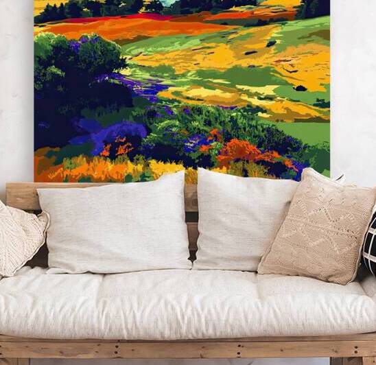Chromatic Valley Vista H92D3N 55 by Abstract Rebellion