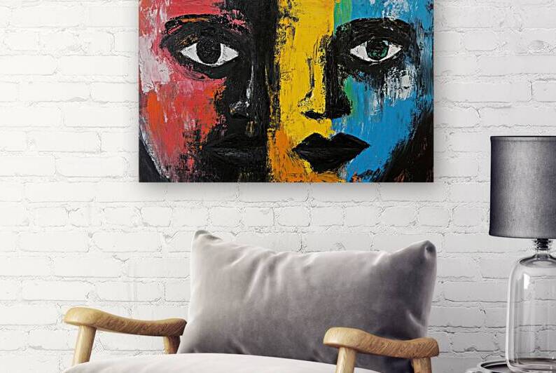 Chromatic Visage Duality H2N9P2 47 by Abstract Rebellion