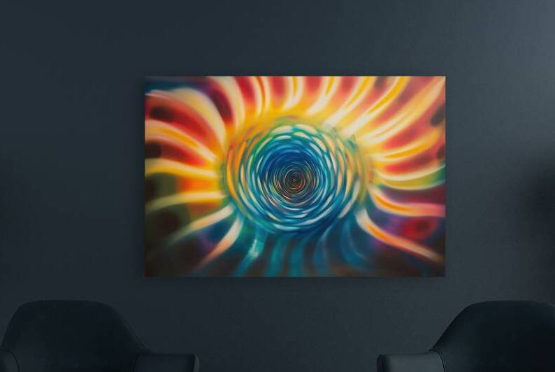 Chromatic Vortex H3N2P9 45 by Abstract Rebellion
