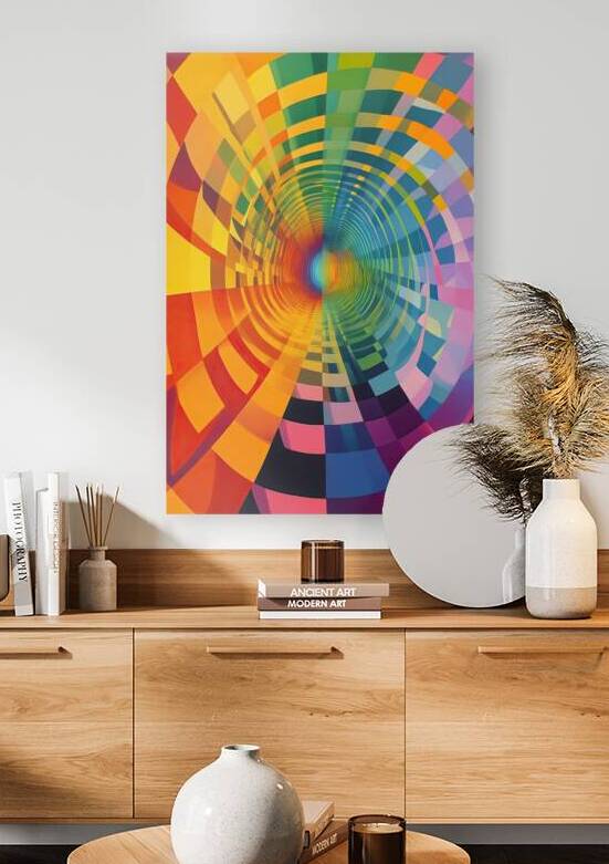 Chromatic Vortex H92P3Z 64 by Abstract Rebellion