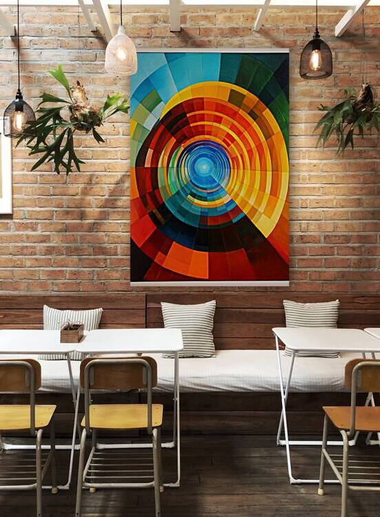 Chromatic Vortex Journey H2N9P2 55 by Abstract Rebellion
