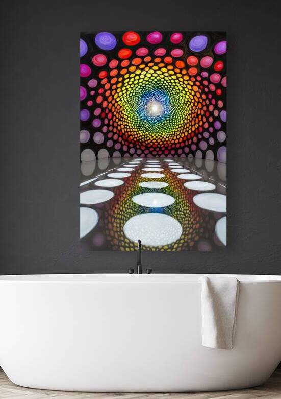 Chromatic Vortex Journey H2N9PB 60 by Abstract Rebellion