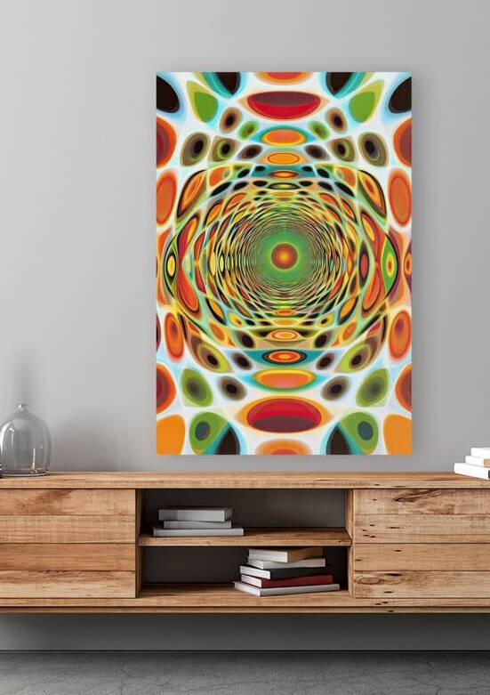 Chromatic Vortex Journey H3N2P9 50 by Abstract Rebellion