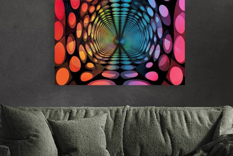 Chromatic Vortex Journey H92D3N 47 by Abstract Rebellion