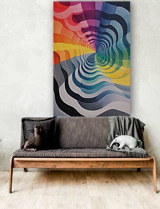 Chromatic Vortex Journey H92N5Z 65 by Abstract Rebellion