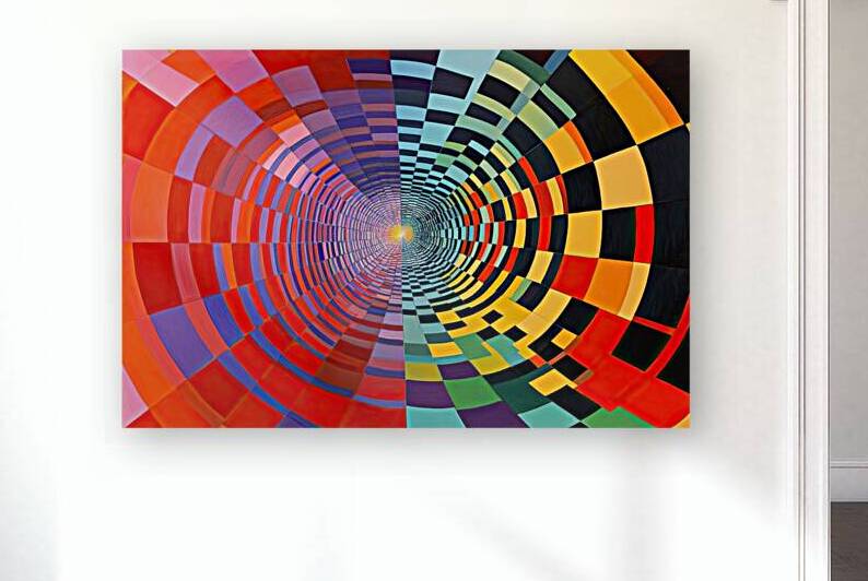 Chromatic Vortex Journey H92PNZ 64 by Abstract Rebellion