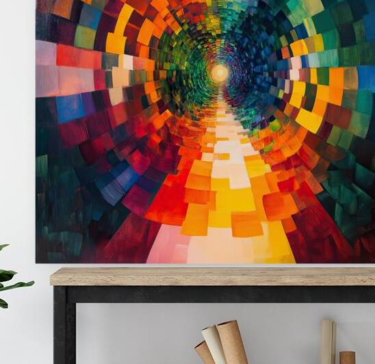 Chromatic Vortex Journey Y92H5N 58 by Abstract Rebellion