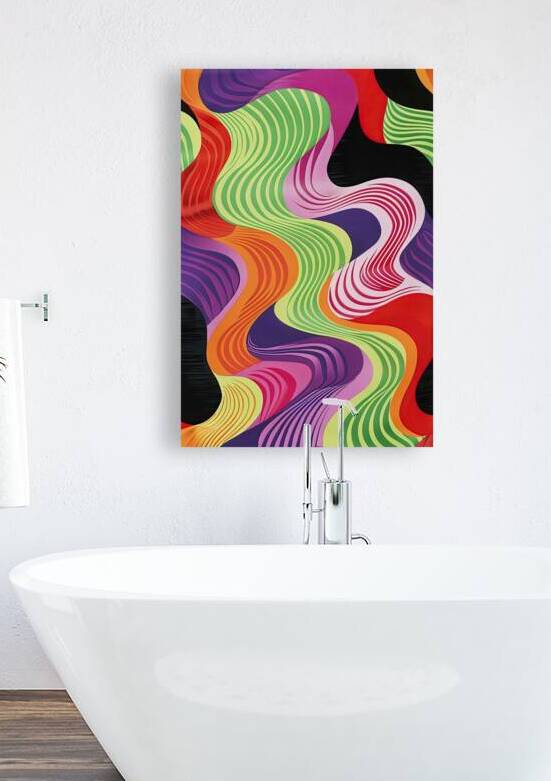 Chromatic Waves Dance 7892B 48 by Abstract Rebellion