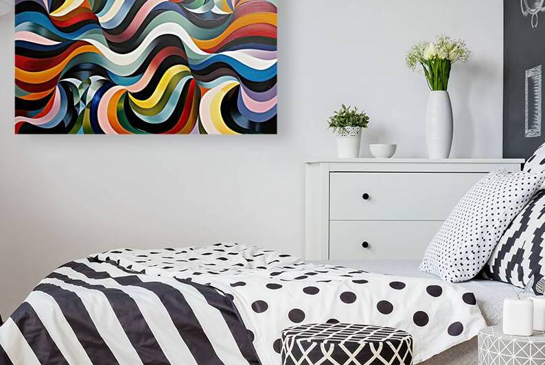 Chromatic Waves Dance 7892P 48 by Abstract Rebellion