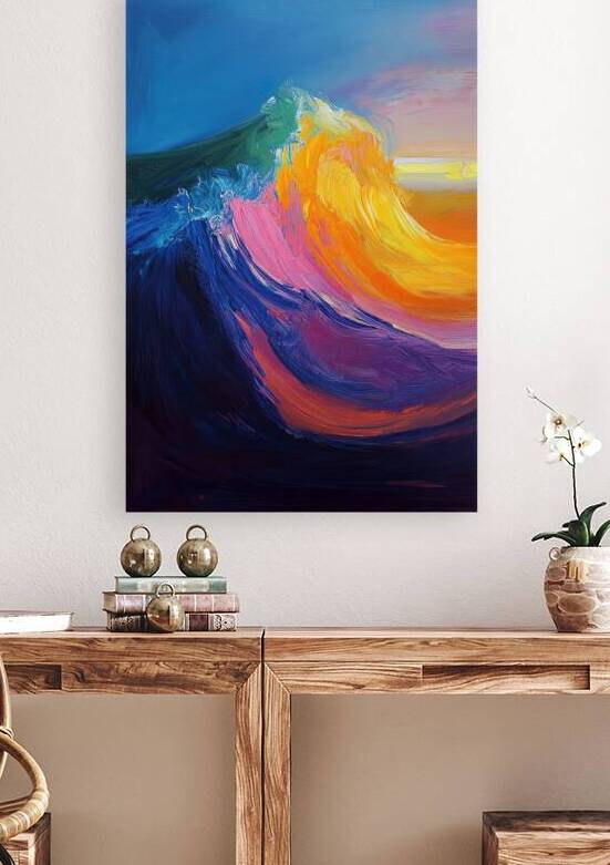 Chromatic Wave Crest H29PN 64 by Abstract Rebellion