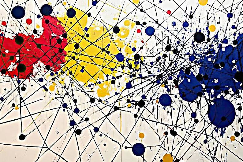 Chromatic Web HV92N5 58 by Abstract Rebellion