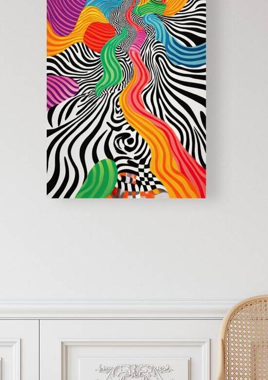 Chromatic Zebra Flow 48H9Z 60 by Abstract Rebellion