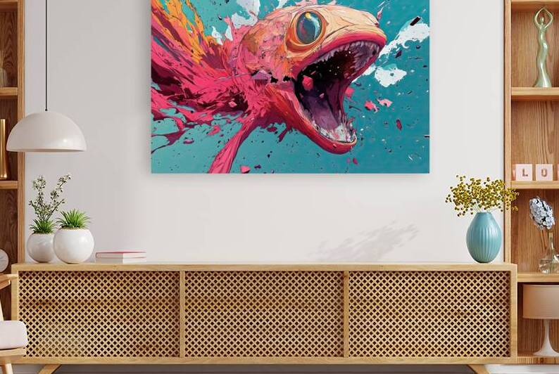 Chroma Fish Frenzy Y92H7N 60 by Abstract Rebellion