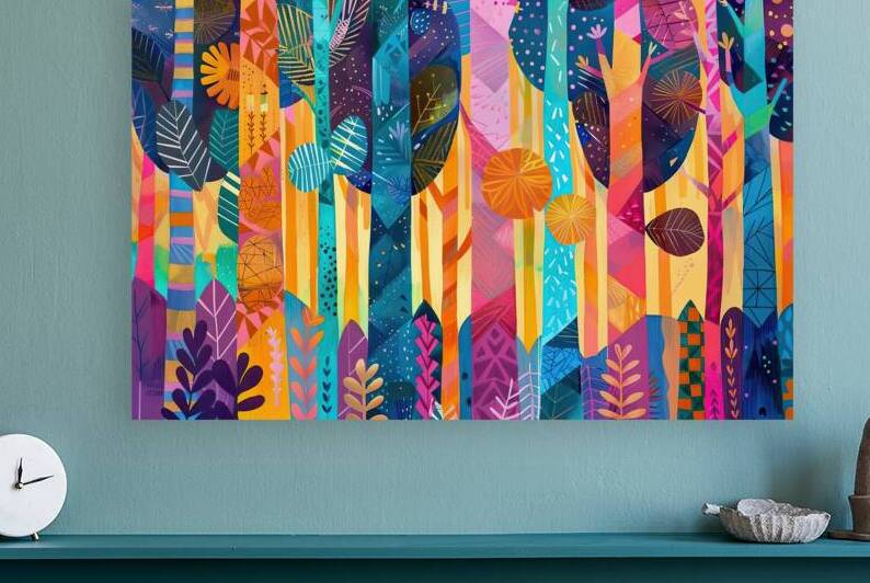 Chromatic Woodland Rhythm 2P3H9N 55 by Abstract Rebellion