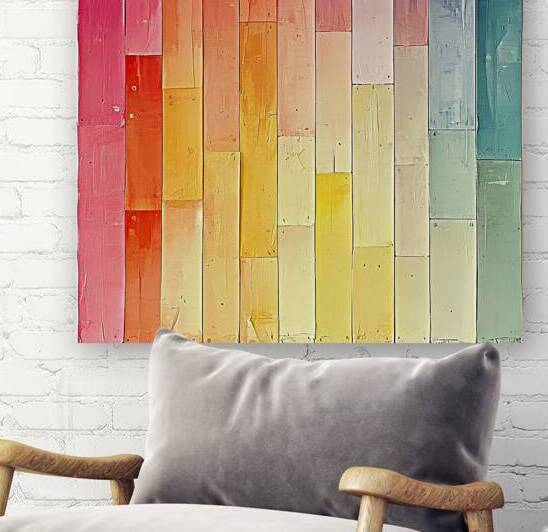 Chromatic Wood Study 2P3H9N 47 by Abstract Rebellion