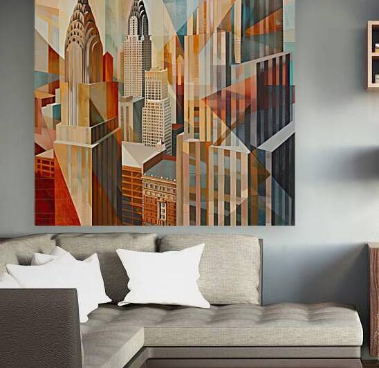 Chrysler Building Reverie 7892B4 48 by Abstract Rebellion