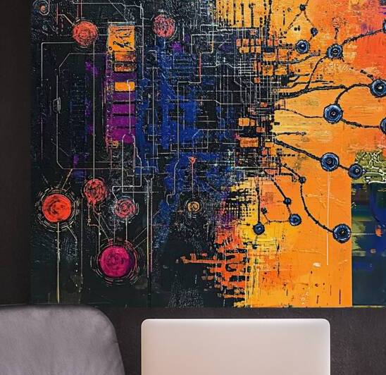 Circuitry Bloom 92DH3B 58 by Abstract Rebellion