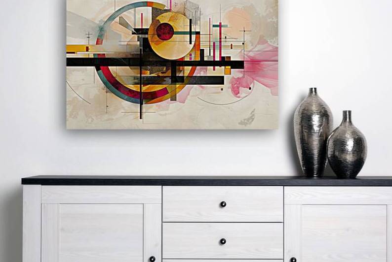Circular City Abstraction H9P4N2 58 by Abstract Rebellion
