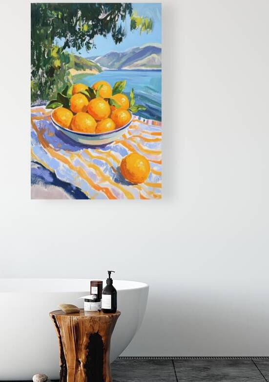 Citrus Bounty By The Sea Y9N4D2 60 by Abstract Rebellion
