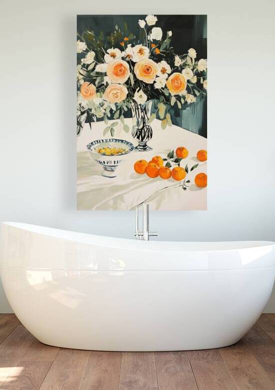 Citrus Bloom Still Life H2N6P9 50 by Abstract Rebellion