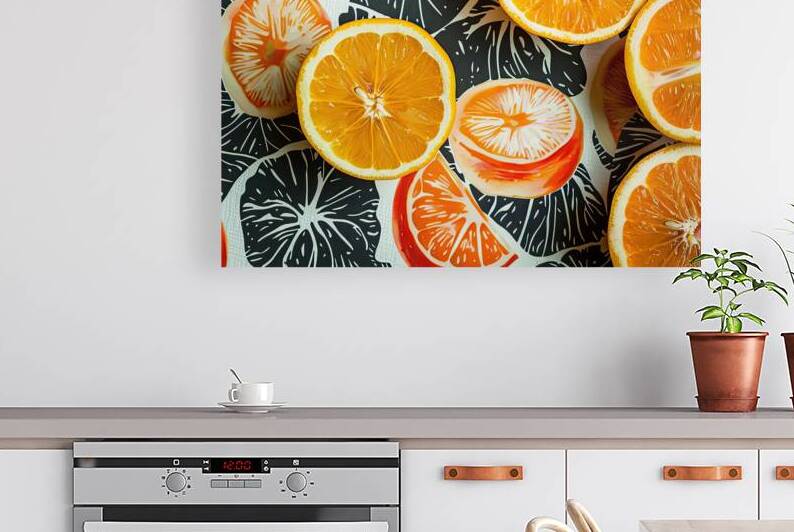 Citrus Slices Zest 29HBNJ 52 by Abstract Rebellion