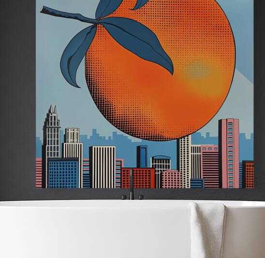 Citrus Scape 7H29P4 48 by Abstract Rebellion