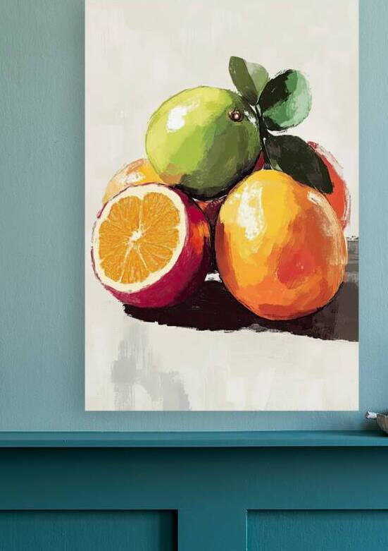 Citrus Still Life N59H2J 45 by Abstract Rebellion