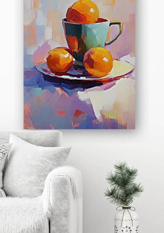 Citrus Teacup Still Life 29HBNZ 55 by Abstract Rebellion