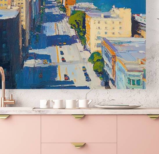 City By The Bay 2P3H9N 65 by Abstract Rebellion