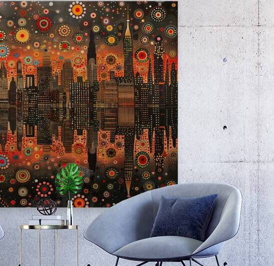 City Lights Dance H9P4N2 60 by Abstract Rebellion
