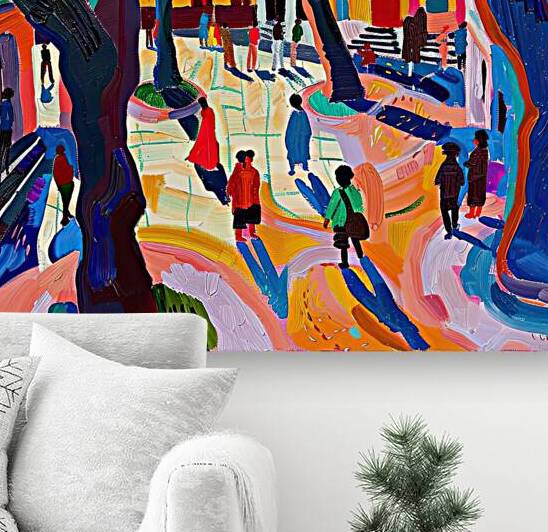City Park Vibrance 7P3H2N 50 by Abstract Rebellion