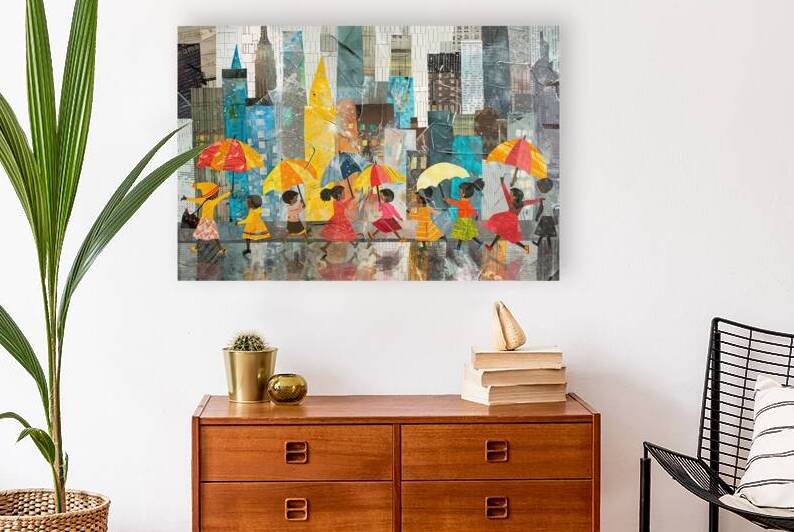 City Rain Symphony H9P2N3 47 by Abstract Rebellion