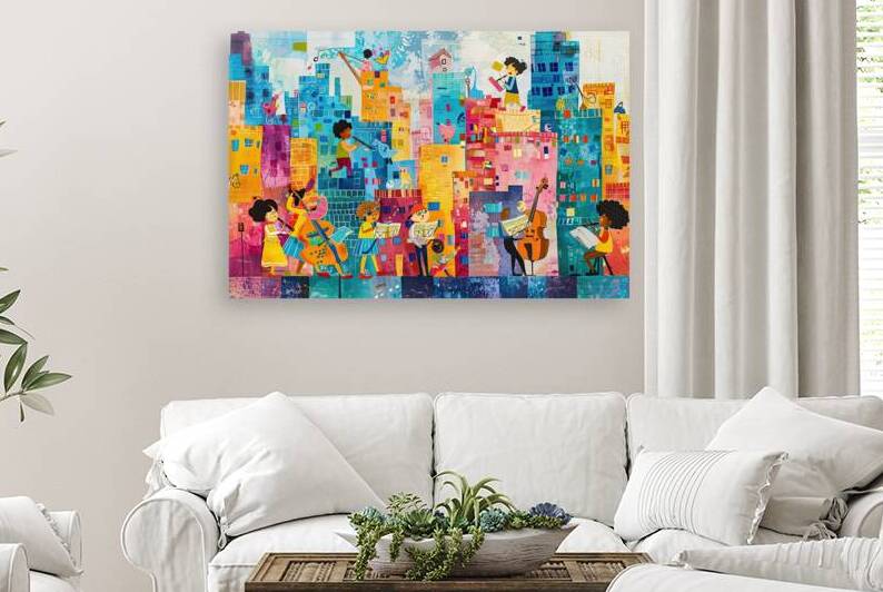 City Symphony Visual 2398N 49 by Abstract Rebellion