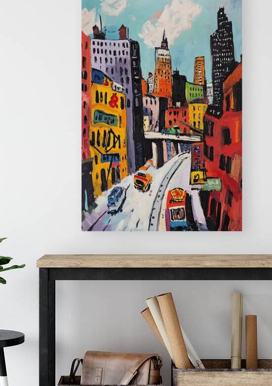 City Rhythm N92H7P 58 by Abstract Rebellion