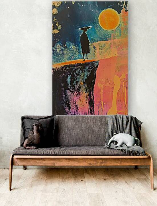 Cliffside Contemplation Y9N2H7 52 by Abstract Rebellion