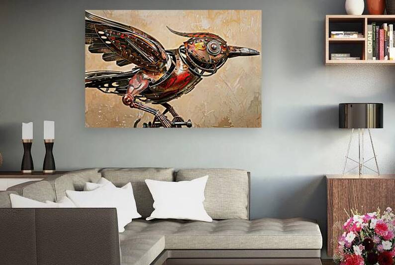 Clockwork Aviary XH923G 67 by Abstract Rebellion