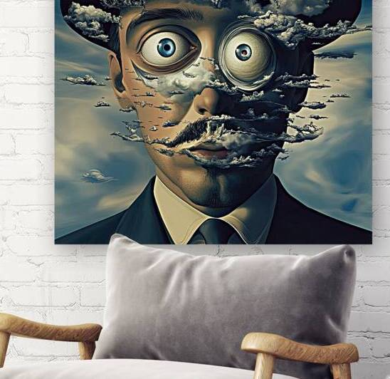Clouded Mind Portrait H9P4N2 63 by Abstract Rebellion