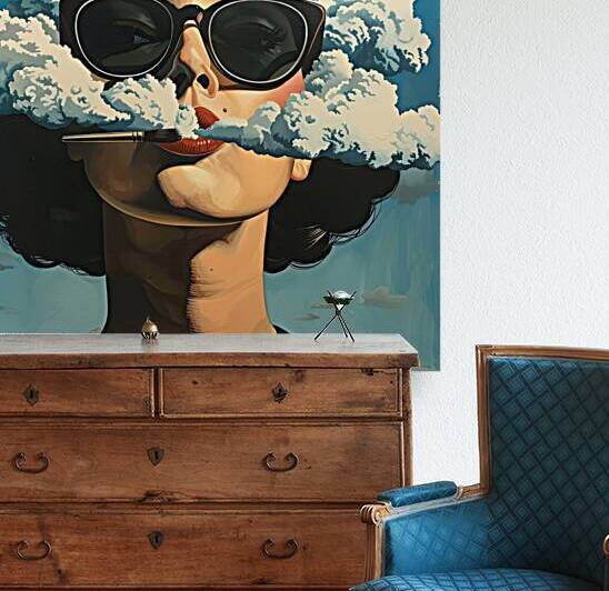 Cloud Exhale Woman K8N53P 65 by Abstract Rebellion