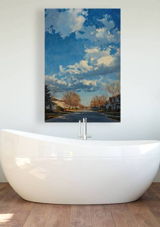 Clouded Suburbia NH7W92 64 by Abstract Rebellion
