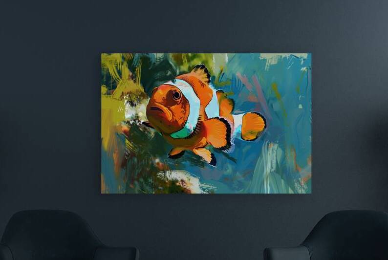 Clownfish Reef Dance 2P9N7H 60 by Abstract Rebellion