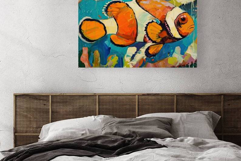 Clownfish Reef Dance 2P9H7N 57 by Abstract Rebellion